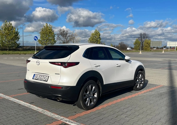 Mazda CX-30 cena 114000 przebieg: 65000, rok produkcji 2021 z Gliwice małe 37